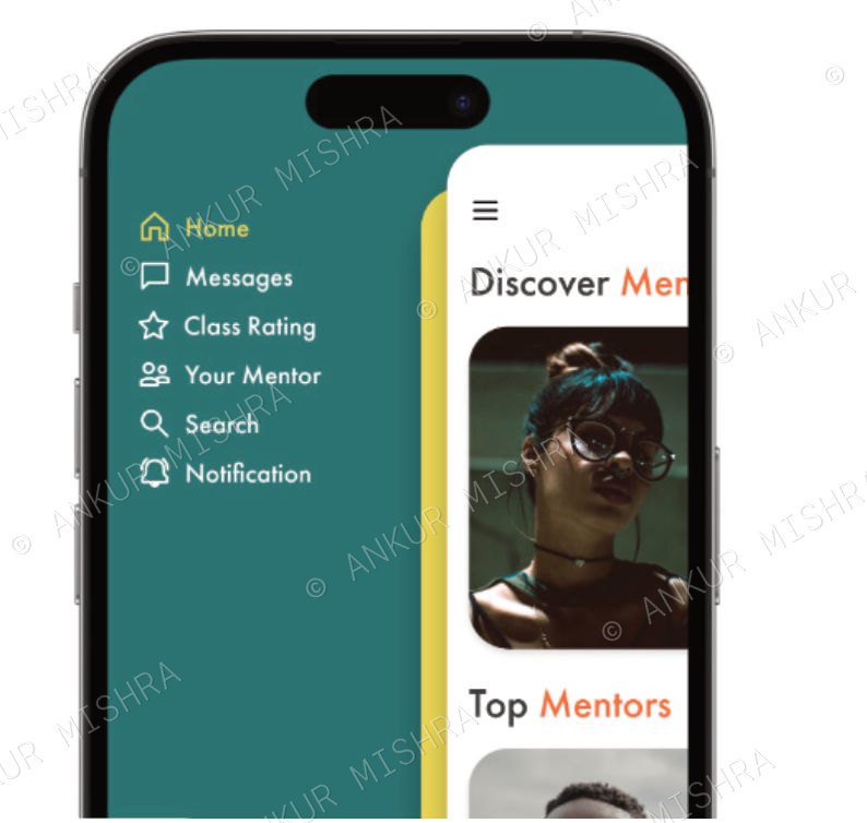 Peer app menu screen