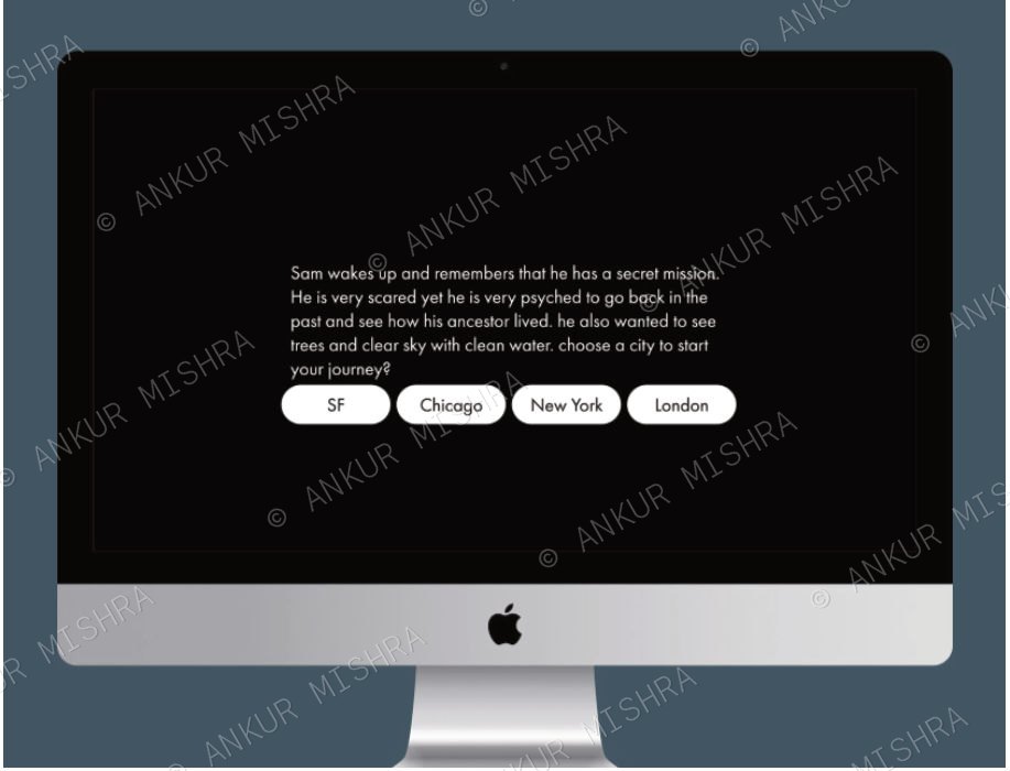 Quest Time screens on a desktop monitor